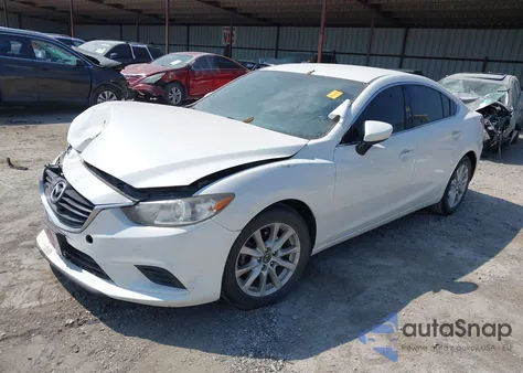 2016 Mazda Mazda6 I Sport из США, поврежденный, VIN JM1GJ1U50G1404072